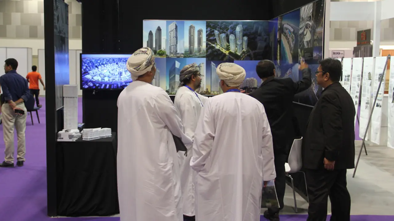 Pameran Builders International Gathering (BIG Show) Oman yang diikuti arsitek Indonesia. (Sumber: KBRI Muscat)​