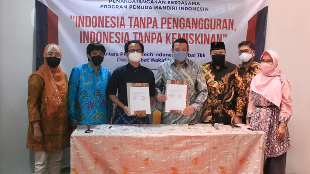 PT Nanotech Indonesia Global Tbk, bekerjasama dengan Sahabat Wakaf Indonesia
