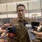 Menteri Pariwisata Sandiaga Salahudin Uno saat menghadiri rapat di Kompleks DPR/MPR, Senayan, Jakarta. (Liputan6.com/Delvira Hutabarat)