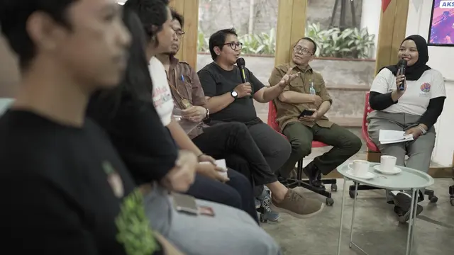 Media Briefing Aksi Muda Jaga Iklim (AMJI), Jakarta Selatan, Selasa, 24 Oktober 2023. (Dok. Aksi Muda Jaga Iklim)
