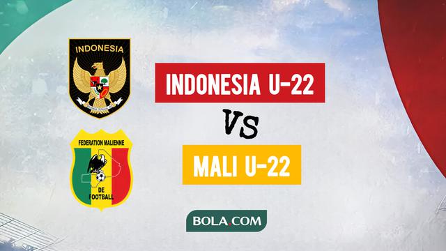 Indonesia U-22 Vs Mali U-22, Friendly Game.