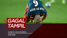 Berita video pemain Manchester United, Donny van de Beek gagal tampil di Euro 2021 bersama Timnas Belanda