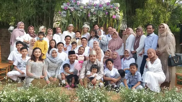 7 Momen Pernikahan Alfath Fathier dan Nadia Christina, Penuh Kebahagiaan