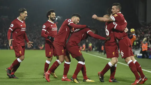 FOTO: Liverpool Berikan Manchester City Kekalahan Perdana