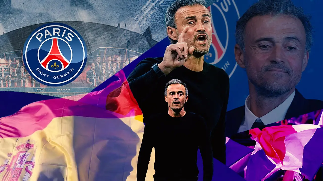 PSG - Ilustrasi Luis Enrique