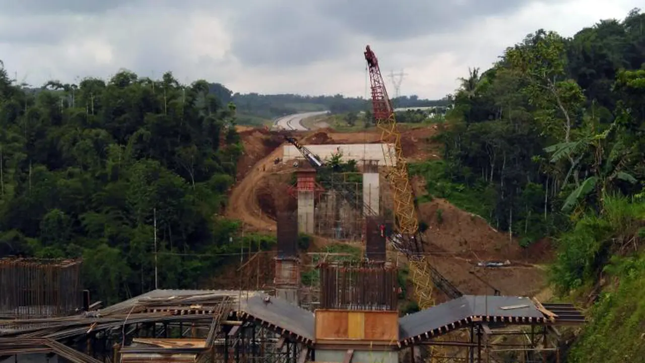 Penampakan Jalan Tol Bawen-Salatiga. (Foto: Fiki Ariyanti/Liputan6.com)