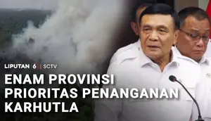Enam Provinsi Jadi Prioritas Penanganan Karhutla