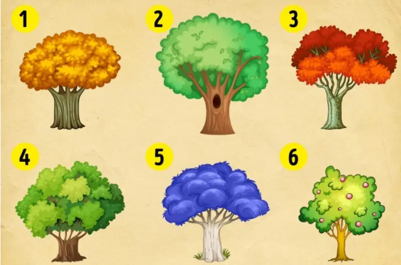 Pilihlah 1 dari 9 pohon berikut ini, kami akan ungkap pencapaian dan harapan Anda di tahun yang baru