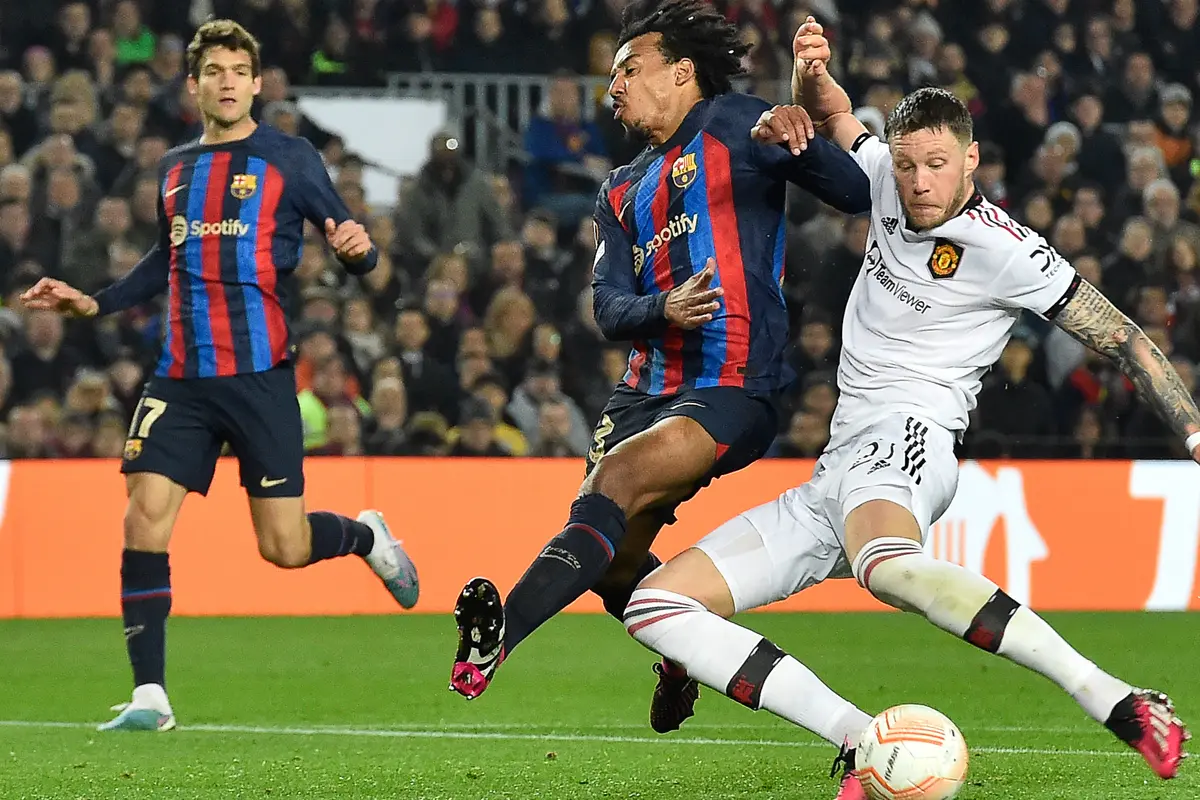 Barcelona vs MU di Liga Europa