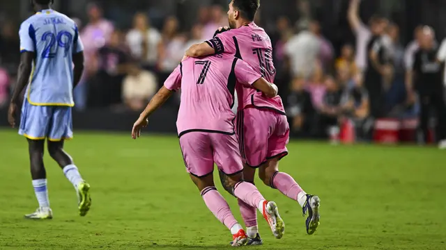 Jean Mota dan Liionel Messi - Inter Miami