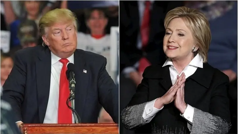 Ini Persiapan Hillary Vs Trump Jelang Debat Capres Perdana