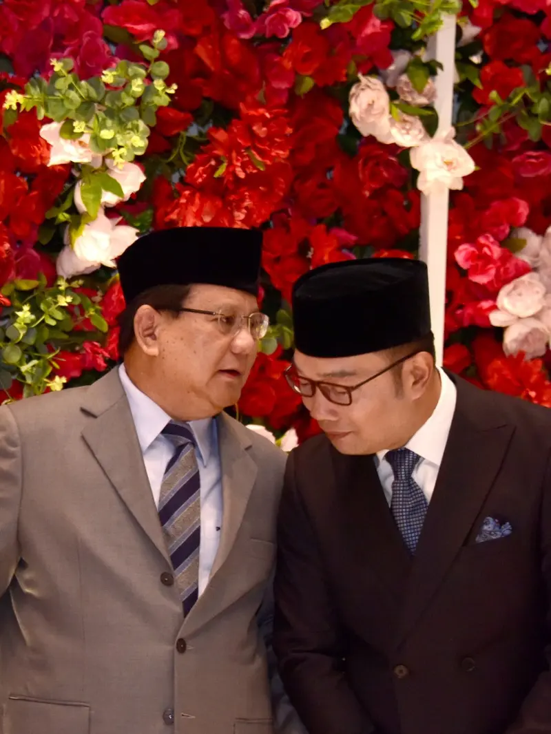 Prabowo dan Ridwan Kamil