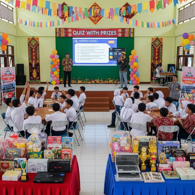 ide permainan halal bi halal di sekolah (Image by Gemini AI)