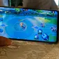 Samsung Galaxy A53 5G untuk bermain Mobile Legends: Bang Bang (Liputan6.com/Giovani Dio Prasasti)