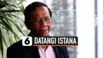 Presiden Jokowi hari ini akan memperkenalkan kabinet periode keduanya ke masyarakat. Sejumlah tokoh mulai datang ke istana termasuk Mantan Ketua Mahkamah Konstitusi, Mahfud MD.