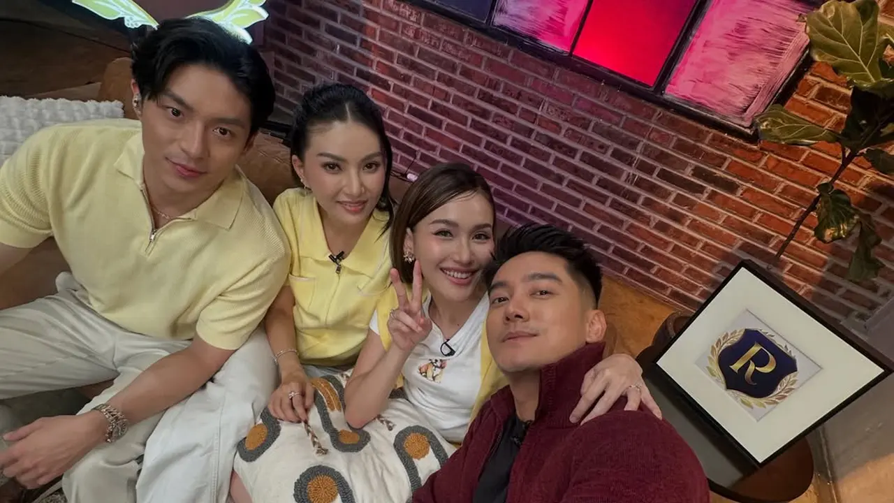 Boy William bersama Ayu Ting Ting, Sarwendah, dan Gio Antonio sebagai co-host. (Foto: Dok. Koleksi Pribadi Boy William)
