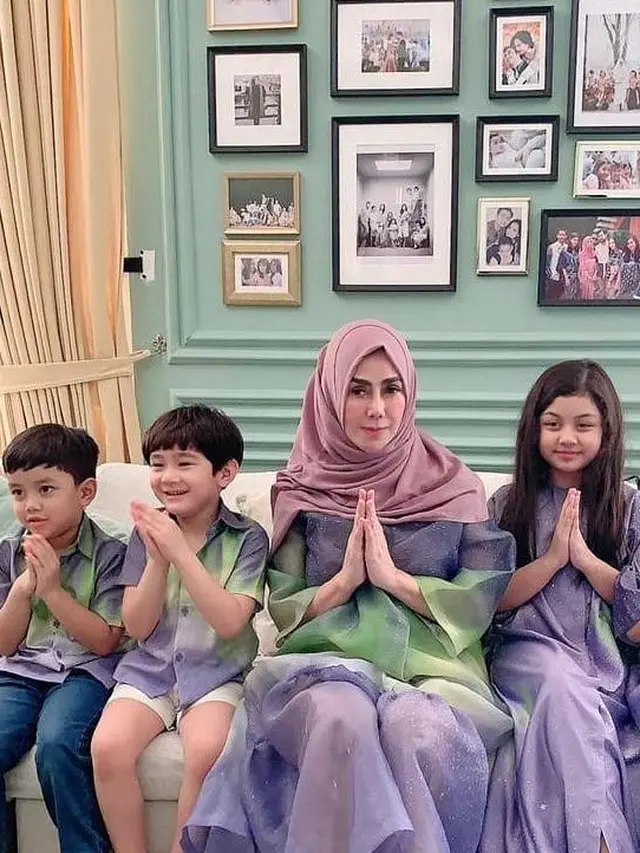 Momen Lebaran Pertama Keluarga Raffi Ahmad di Andara