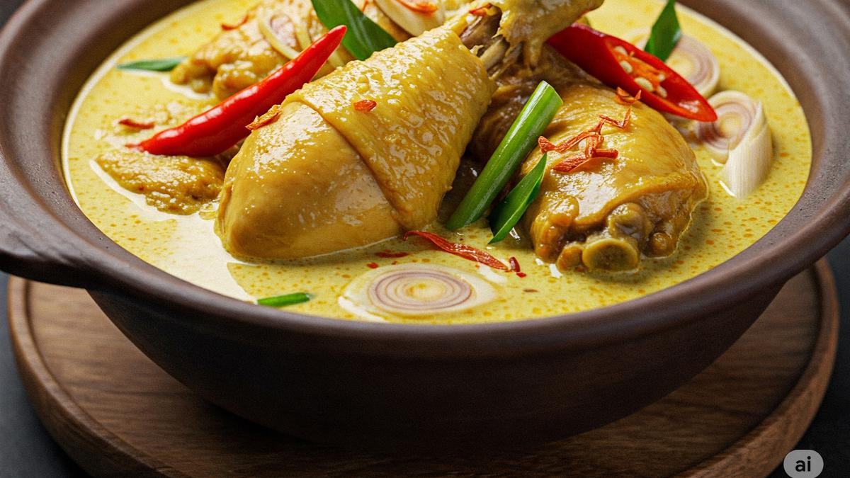 5 Resep Opor Ayam Jawa Bumbu Kuning yang Gurih dan Praktis, Wangi Rempah