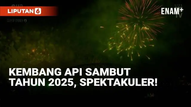 VIDEO: Australia Sambut 2025 dengan Spektakuler!