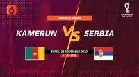 Kamerun vs Serbia
