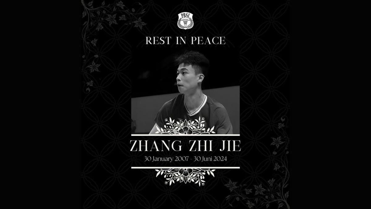 Jenazah Zhang Zhi Jie Masih di Jogja, PBSI: Tunggu Keputusan Keluarga