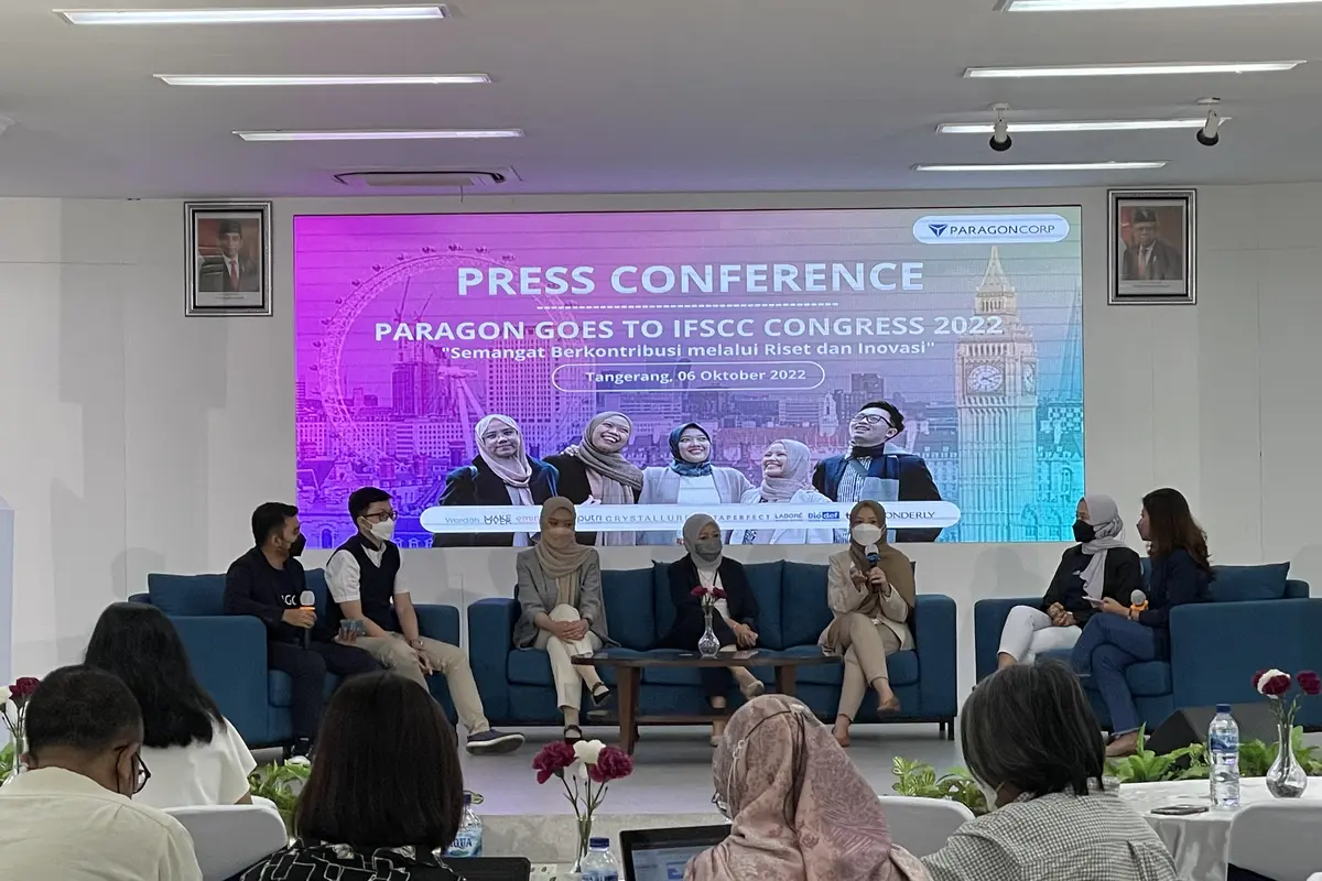 Paragon jadi Perusahan Kosmetik Lokal Pertama yang Hadiri IFSCC Congress London 2022