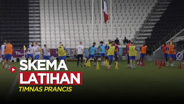 Berita Video, Timnas Prancis Jalani Latihan pada Jumat (2/12/2022)
