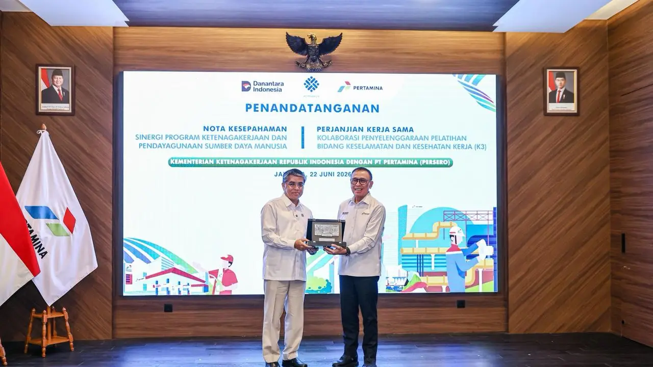 Pertamina Gandeng Kemnaker Perkuat Kompetensi SDM dan Budaya Keselamatan Kerja