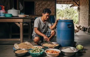 8 Cara Mengatur Pakan Ayam Kampung supaya Pertumbuhan Cepat dan Bobot Panen Lebih Seragam