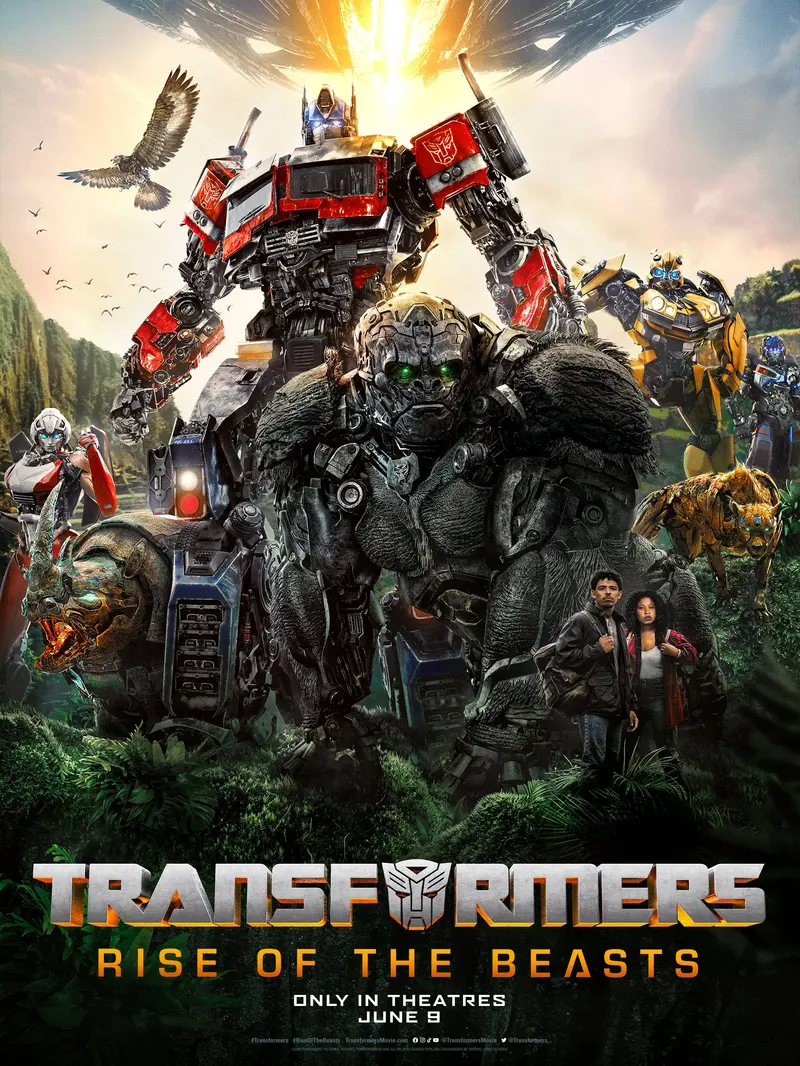 Poster film Transformers: Rise of The Beasts