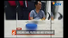 Politisi Partai Demokrat, Andi Arief, ditangkap karena mengonsumsi narkoba berupa sabu di kawasan Slipi, Minggu (3/3) malam. Kini, Andi tengah jalani pemeriksaan di BNN Cawang Jaktim.