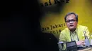 Politisi Partai Golkar Hajriyanto Y Thohari saat acara silaturahmi 50 tahun Partai Golkar dan menyongsong Munas IX di Jakarta, Kamis (30/10/2014). (Liputan6.com/Johan Tallo)