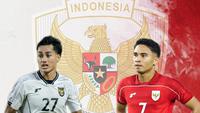 Marselino Ferdinan-Rafael Struick di Timnas Indonesia U-22. (Bola.com/Wiwig Prayugi)