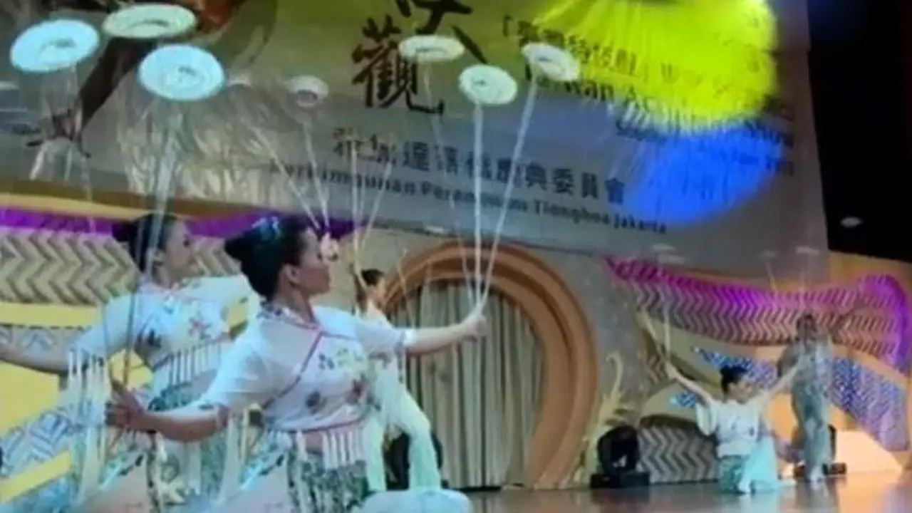 Pertukaran Budaya Indonesia dan Taiwan Lewat Aksi Akrobatik