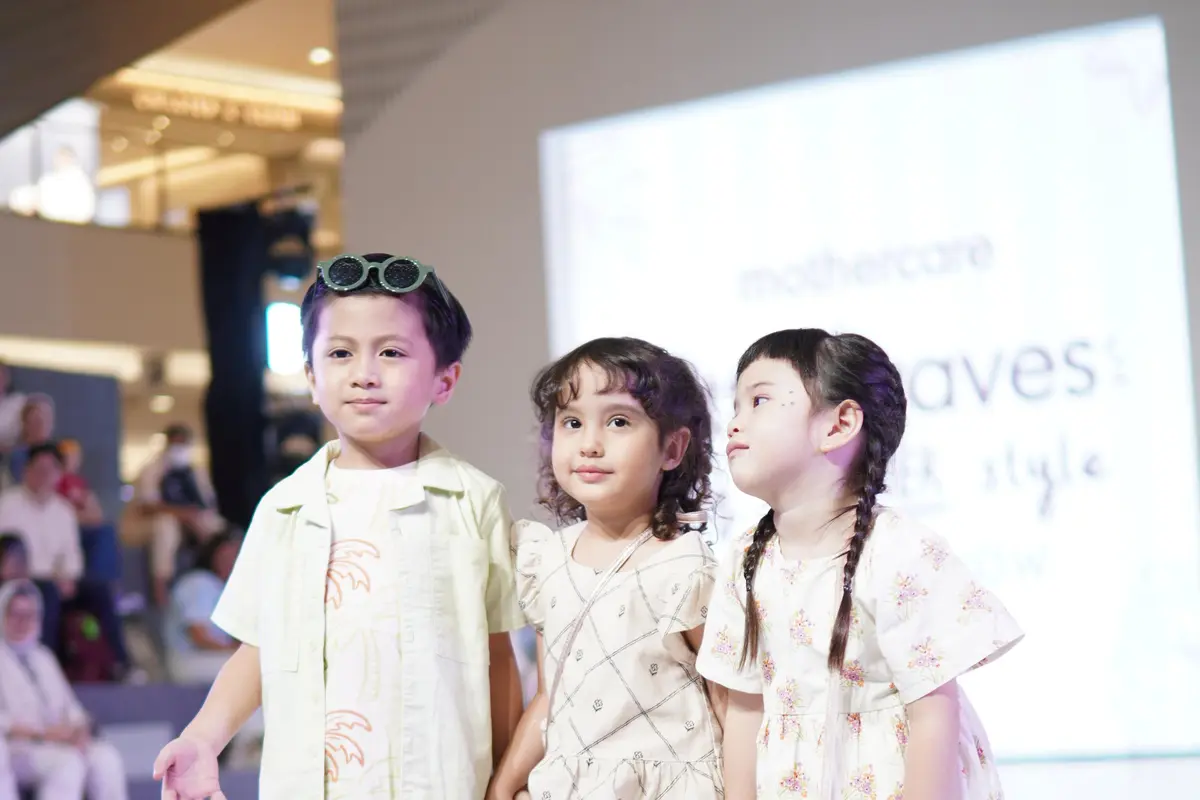 Mothercare meluncurkan koleksi musim panas yang dipamerkan di Fashion Nation. [Anisha/Fimela]
