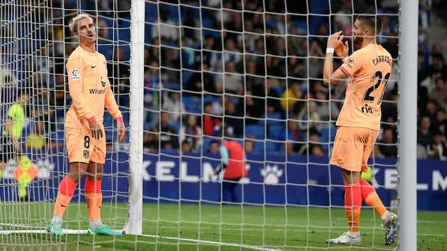 Espanyol vs Atletico Madrid di La Liga Spanyol