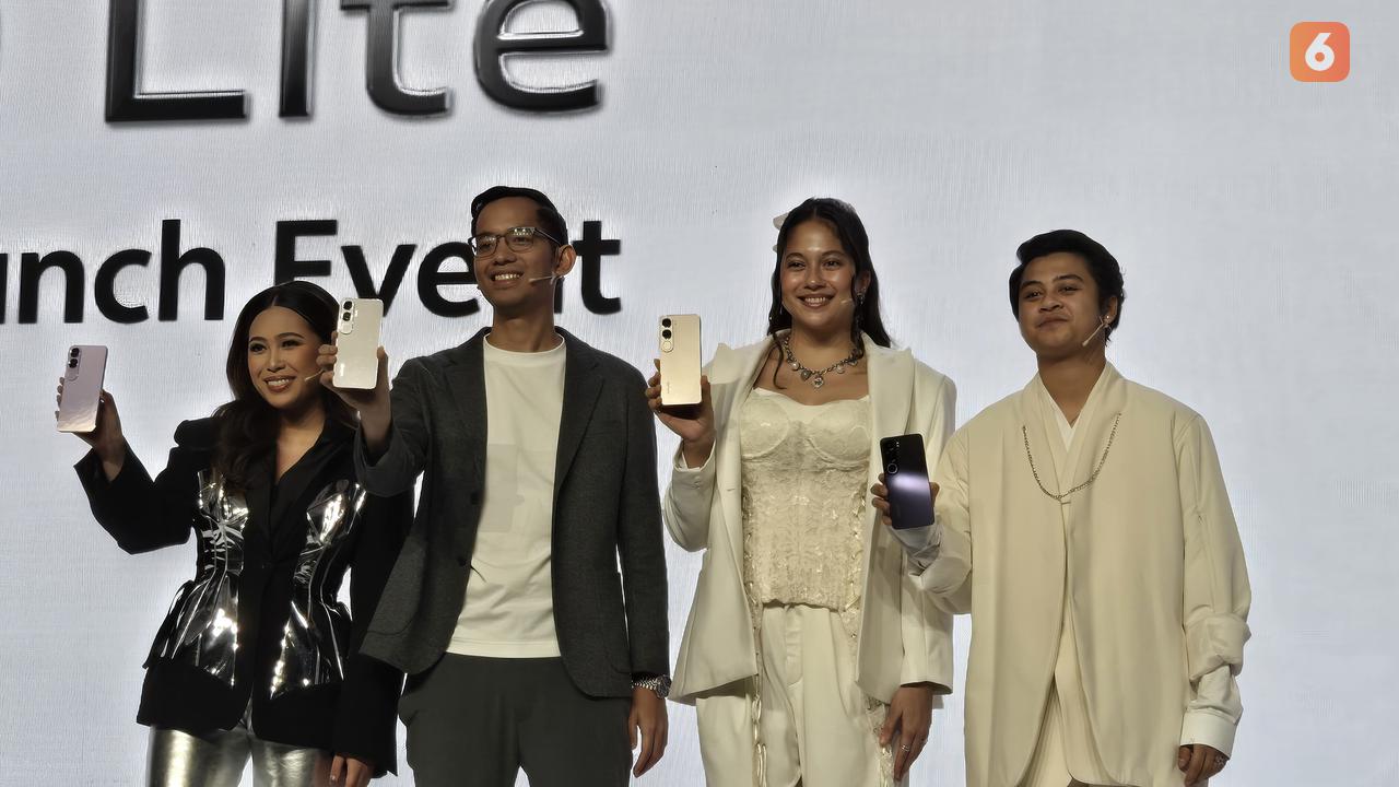 Peluncuran Vivo V40 Lite, smartphone Android dengan dukungan AI yang dibanderol mulai dari Rp 3,2 jutaan (Liputan6.com/ Agustin Setyo Wardani)
