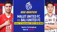 Siaran langsung pertandingan BRI Liga 1: Malut United FC vs Bali United FC di Vidio. (sum. doc. vidio.com)