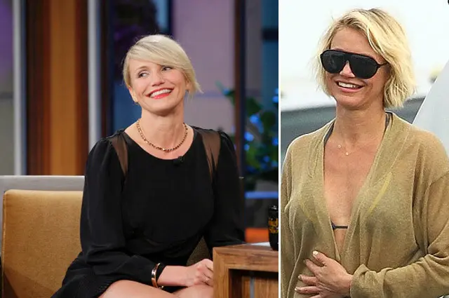 Cameron Diaz hanya menangis saat melihat penampilan rambutnya
