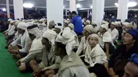 Jelang Seba Baduy, masyarakat Baduy mendatangi Bupati Lebak yang mereka anugerahi sebagai Ibu Gede. (Liputan6.com/Yandhi Deslatama).