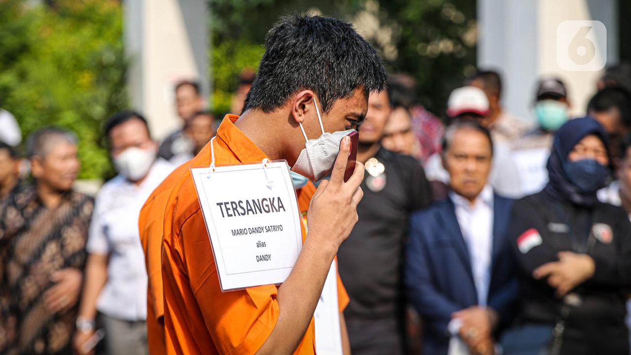 Mario Dandy dan Shane Lukas Peragakan 23 Adegan Rekonstruksi Penganiayaan David Ozora