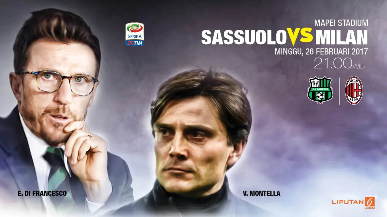 Prediksi Sassuolo Vs Milan 