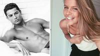 PACARI - Cristiano Ronaldo dikabarkan berpacaran dengan model berusia 19 tahun, Maja Darving. (90min.com)