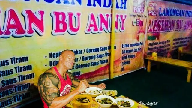 Editan kocak (Sumber: Instagram/@mehongcongkok)