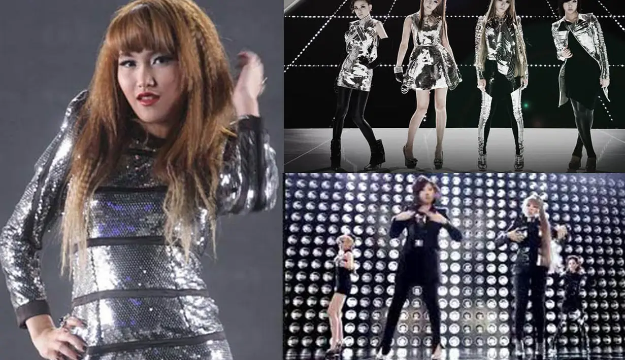 Banyak orang beranggapan, video klip 'Sik Asik' penyanyi Ayu Ting Ting terinspirasi dari video klip 2NE1 yang 'I Am The Best'. (Istimewa)
