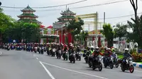 Jambore Nasional Honda CB150R Streetfire di Pasuruan, Jawa Timur, Minggu (23/5/2017) (Foto: Istimewa).