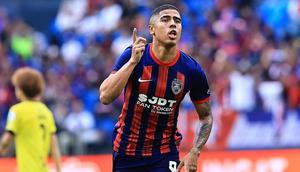 Striker Johor Darul Ta'zim (JDT), Bergson da Silva. (Bola.com/Dok.Instagram Bergson da Silva).