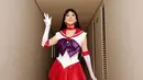 Bunga Citra Lestari pernah tampil memesona saat pesta Aries bersama para seleb. BCL terlihat menawan dengan bergaya jadi Sailor Moon. Potret cantiknya ibu Noah Sinclair ini dipuji awet muda. (Liputan6.com/IG/itsmebcl)
