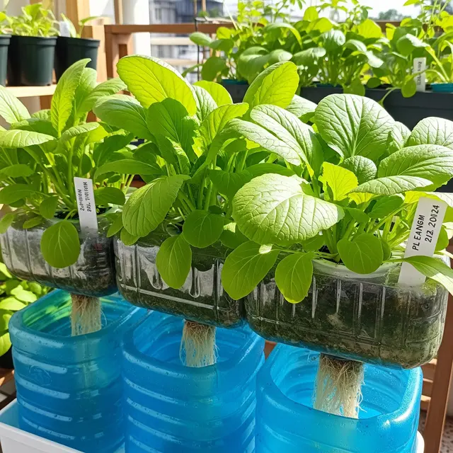 Tanaman Sayur yang Paling Cepat Panen di Galon Bekas (AI Generated)