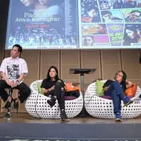 Preskon film Pacarku Anak Koruptor (Andy Masela/bintang.com)